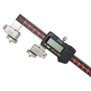 Calibrador digital Anyi de 23 grados con ranura en V para medición de ranuras de sellado de bridas de tuberías - Product Image 1