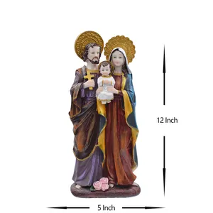 Noel süslemeleri ev için gümrükleme katolik meryem ana heykelleri dini İsa olaf havaya uçurmak bahçe süslemeleri