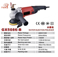 Machine à polir électrique industrielle portable TGS 1400W pour sols en béton et travaux de détail 220V/50Hz