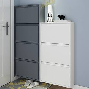 Armoire à chaussures coréenne étagère à chaussures avec armoire à chaussures étagère fermée zapatero con mueble - Product Image 5