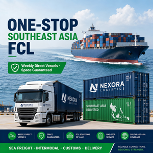 บริการขนส่งสินค้าทางทะเลแบบ FCL ตู้คอนเทนเนอร์ขนาด 20GP จากจีนไปยังสหรัฐอเมริกา เอเชียตะวันออกเฉียงใต้ บริการขนส่งสินค้าเต็มตู้คอนเทนเนอร์ สำหรับสินค้าทั่วไป - Product Image 1
