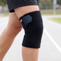 Genouillères réglables en néoprène épais pour hommes et femmes, course à pied, exercice, cyclisme, protection professionnelle, genouillères antidérapantes
