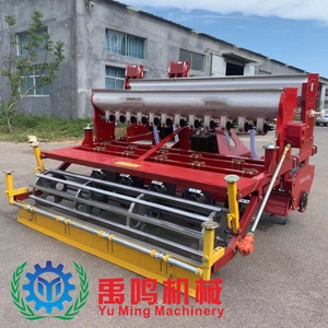 Machine intégrée de labourage, fertilisation <span class=keywords><strong>et</strong></span> semis rotative pour blé à 12 rangs, petite <span class=keywords><strong>semoir</strong></span>-<span class=keywords><strong>épandeur</strong></span> de semences <span class=keywords><strong>et</strong></span> <span class=keywords><strong>d</strong></span>'<span class=keywords><strong>engrais</strong></span> montée sur tracteur - Product Image 2