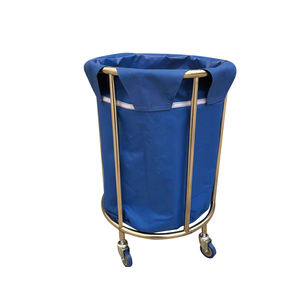 Hoge Kwaliteit Roestvrij Staal Medisch Afval Kar Patiënt <span class=keywords><strong>Trolley</strong></span> Voor Ziekenhuis Gebruik Voor Vuil Linnen Transport - Product Image 1