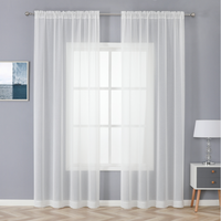 Eco amigable nueva tela reciclada material 100% poliéster dolly tela habitación cortina