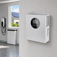 Convertisseur solaire hybride Shuoyi 3,5-11 kW 24V/48V MPPT à onde sinusoïdale pure, chargeur intégré, surveillance WiFi pour usage domestique