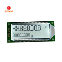 Module LCD, affichage segmenté à 17 chiffres, adressable I2C, rétroéclairage blanc positif HTN, compteur de puissance 3,3 V, SMS1718