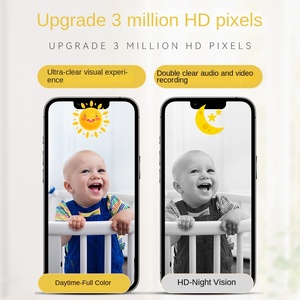 Ev Dekorasyonu Cep Telefonu Uzaktan Kumandalı WiFi İzleme Kişiselleştirilmiş Sesli <span class=keywords><strong>Video</strong></span> Kaydı Dahili Pil Gece Görüşü İç Mekan - Product Image 3