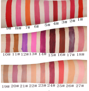 Campione gratuito Lipgloss 27 colori Beauty Makeup Custom Private Label Lip Gloss Waterproof Matte Lipgloss Cosmetics - Product Image 6