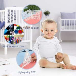 ชุดเซ็ท25ชิ้นแบบนำกลับมาใช้ใหม่ได้พิมพ์ลายสัตว์ผสมสำหรับชุดอาบน้ำเด็ก - Product Image 6