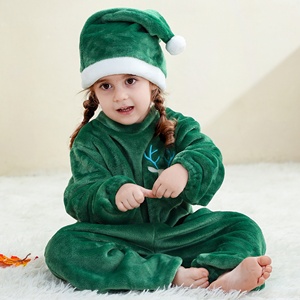 Michley usine vente en gros noël père noël combinaison barboteuse mignon <span class=keywords><strong>renne</strong></span> Animal 3D tête impression Costume ensemble Cosplay fête - Product Image 4