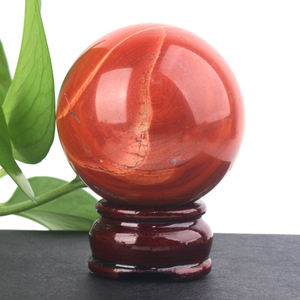 Wholesale High Quality Crystal Sphere Energy <b>Red</b> jasper Sphere Ball for Home Decoration - Product Image 2