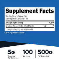 Créatine Monohydrate en Gros : Complément Pré-Entraînement pour l'Énergie, le Développement Musculaire et le Bien-être – Soutien Performance Diététique