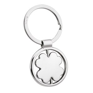 Porte-clés rotatif Quadrifoglio en plastique EVA avec porte-monnaie et 4 doigts entrelacés - Product Image 1