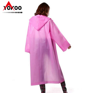 Imperméables réutilisables en EVA, ponchos de pluie imperméables unisexes pour hommes et femmes, longue cape de pluie - Product Image 6