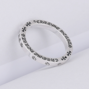Anello a Croce con Lingua Grande in Argento Sterling 925, Stile Unisex, per Trendsetter Europei e Americani - Product Image 2