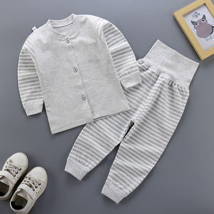Pantaloni di <span class=keywords><strong>cotone</strong></span> personalizzati a vita alta e colorati per bambini <span class=keywords><strong>pigiama</strong></span> per bambine e bambine vestiti all'ingrosso <span class=keywords><strong>pigiama</strong></span> lungo Set <span class=keywords><strong>pigiama</strong></span> per bambini - Product Image 5