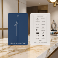 Carte d'accès d'hôtel personnalisée, étanche, classique, 1K NFC RFID, carte de proximité pour système de verrouillage de porte d'hôtel et utilisation de paiement