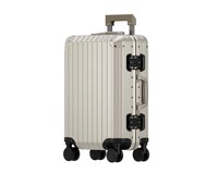Maleta de Aluminio de Tamaño Personalizado con Ruedas Universales Lunique Maleta de Viaje Rígida Tipo Trolley de Aluminio Éxito Global