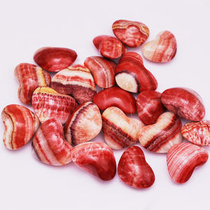 Atacado <span class=keywords><strong>Gemstone</strong></span> Natural Polimento Escultura Cura Cristal Rodocrosita Forma Do Coração para Decorativa - Product Image 3