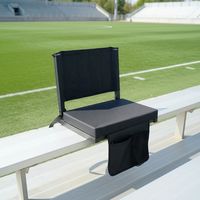 Chaise de stade XINGRUI moderne orange en fer Oxford – Portable, légère, pliable, écologique, durable pour extérieur et parc
