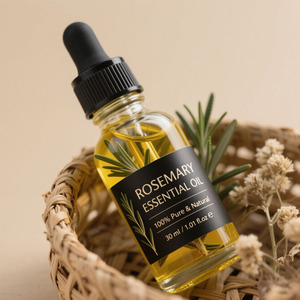 Sérum de perte de cheveux de marque privée huile de romarin et de menthe biologique aux herbes pour renforcer la repousse du cuir chevelu - Product Image 5