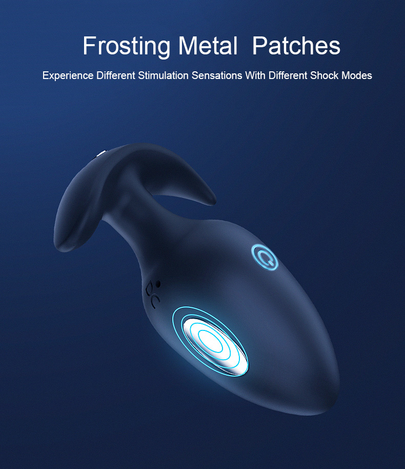 QIUI Anal Plug Vibrator Electric Shock Vibrating Butt Plug Adult Sex Toys for Women and Men Made of Silicone QIUI Anal Plug Vibrator Electric Shock Vibrating Butt Plug Adult Sex Toys for Women and Men Made of Silicone