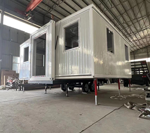 <span class=keywords><strong>Casa</strong></span> anticorrosión al por mayor buen precio <span class=keywords><strong>casa</strong></span> contenedor extensible plegable con ruedas solar - Product Image 2