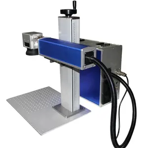 Geteilter Typ Faserlaser-Markierungsmaschine 30 W /50 W/60 W/100 W Raycus Faserlaser-Markierungsmaschine