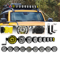 JOPOWER 52 pouces Spot Off Road Applicable 4x4 barre lumineuse KC modulaire barre lumineuse LED IP67 pour Jeep Wrangler JL accessoires SUV