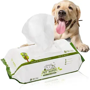 แผ่นทำความสะอาดฆ่าเชื้อโรคในพืชปลอดสารพิษ,แผ่นทำความสะอาดสำหรับสุนัข