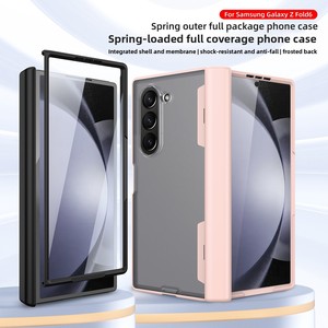 สินค้าขายดีที่สุด: เคสสัมผัสนุ่มสำหรับ Samsung Z Fold 6 ดีไซน์ 2-in-1 ส่งตรงจากโรงงาน พร้อมคุณสมบัติพิเศษ - Product Image 1