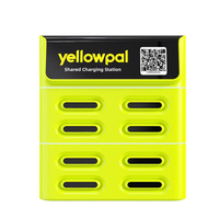 Kiosco Inteligente de 8 Ranuras para Compartir Baterías Portátiles con Pantalla Publicitaria, Sistema de Pago POS y Carga Rápida de 45W para Negocios de Alquiler