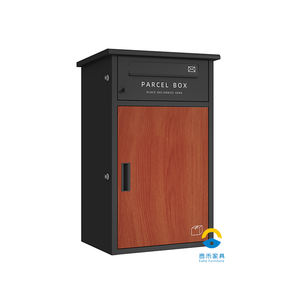 Caja de entrega de paquetes de pie para exteriores, <span class=keywords><strong>recogida</strong></span> de paquetes para el hogar, jardín, caja de envío de correo de paquetes montada en la pared - Product Image 1