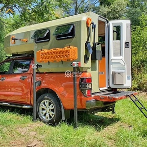 <span class=keywords><strong>Camping</strong></span> <span class=keywords><strong>Camion</strong></span> <span class=keywords><strong>4x4</strong></span> Mini Campeur Hybride À Plat Pour Glisser Dans La Canopée De Caravane Pop Up Trucks Pick Overland - Product Image 1