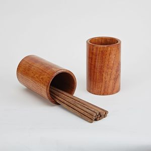 Porte-baguettes en bois massif, multi-usages pour restaurants et hôtels, porte-baguettes en bois drainable, porte-stylos en bois, fabricant - Product Image 3