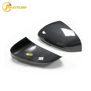 Cubierta de Espejo Retrovisor de Fibra de Carbono Seca para <span class=keywords><strong>Jaguar</strong></span> XF XK XJ XE 2010+ (Accesorio para Espejos Laterales) - Product Image 4