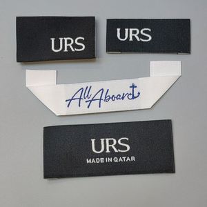 Nouvelles Étiquettes Tissées Personnalisées pour Vêtements, Écologiques et Durables, en Tissu Doux, Accessoires Vestimentaires, Étiquettes de Col Tissées - Product Image 2