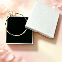 Pendentif en verre cœur et rond de 3 pouces, cadeau de fiançailles avec boîte, ornement de mariage en cristal vierge pour gravure laser