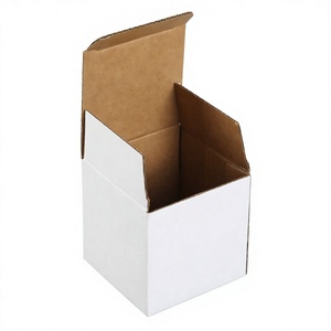 Boîte carrée rigide biodégradable épaissie, 3 couches ondulées, pour l'emballage de verrerie, de cadres photo et d'objets fragiles - Product Image 4