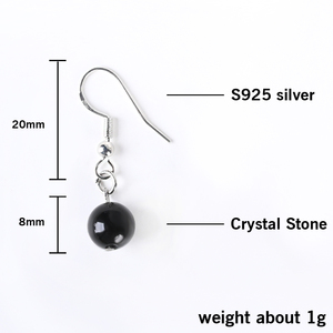 Vente flash - Boucles d'oreilles pendantes personnalisées en pierres précieuses naturelles, multicolores, fabriquées en usine, pour cadeaux de Noël - Product Image 6