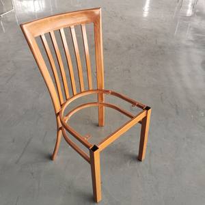 Chaise de restaurant de style industriel rétro pour usage domestique, chaise de salle à manger nordique avec dossier, chaise de salle à manger de style américain - Product Image 2