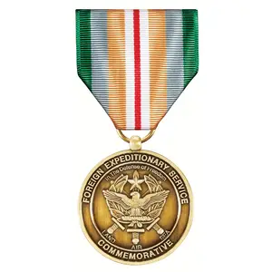 质量保证荣誉奖定制纪念章廉价国外远征服务纪念章