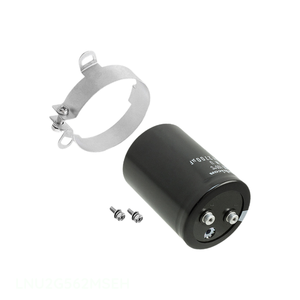 Distribuidor Autorizado LNU2G562MSEH Condensador de Montaje en Chasis 5600 uF CAP ALUM 5600UF 20% 400V SCREW - Product Image 1
