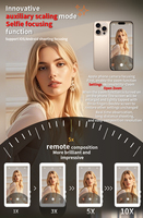 Miroir en temps réel téléphone Vlog Selfie moniteur Vlog écran d'affichage HD avec magnétique pour Smartphone