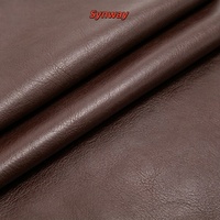 Revêtement de siège auto en cuir PVC Napa 0,6 mm, anti-oxydation, avec support en maille extensible et en tissu éponge, résistant à l'usure, MOQ 10 yards pour sacs et canapés