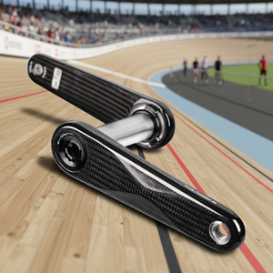 Manivelle de vélo de route <span class=keywords><strong>APEX</strong></span> 165 mm - Manivelle en fibre de carbone haute résistance pour cyclistes professionnels - Product Image 6
