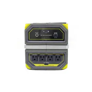 Oem portable power station 2500w solar generator outdoor two-way fast charging portable high-power energy storage power