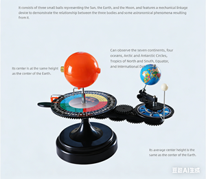 Globo Terráqueo Educativo Personalizado de Alta Calidad GREEN Sciedu, Sol-Luna-Tierra, para Ciencias de la Tierra y Geografía - Product Image 4