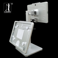 Support de tablette POS à double écran de sécurité pour magasin EStand, kiosque avec enceinte de sécurité pour Apple iPad 10.2/11/13 Air Pro